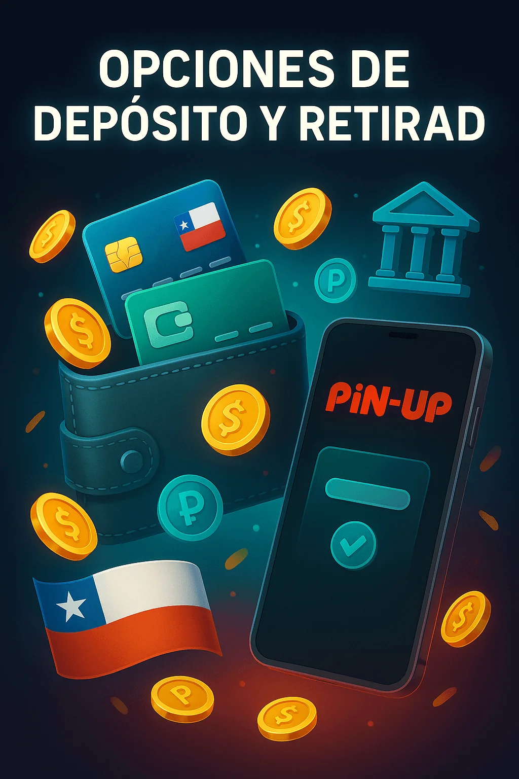 Métodos de pago y retirada de fondos seguros disponibles en Pin Up Bet.